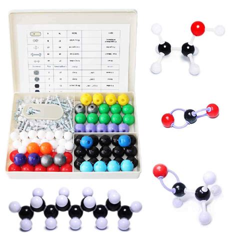LINKTOR Chemistry Molecular Model Kit, Student or Teacher Set for ...