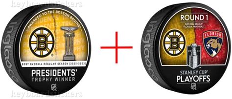 2023 Stanley Cup Playoffs Dueling Hockey Puck Boston | Ubuy India