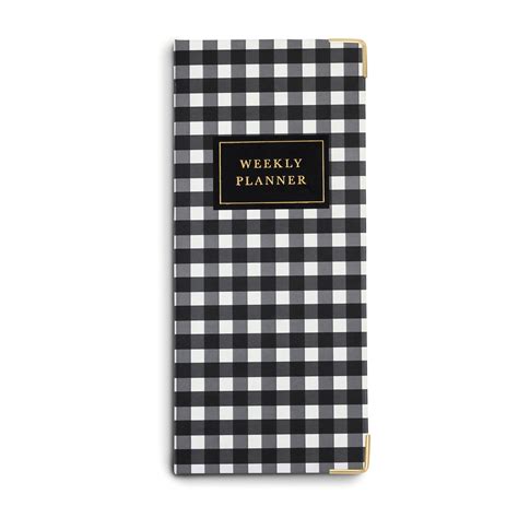 Weekly Planner (Checkmate) – 7mm - Fine Paper Stationery