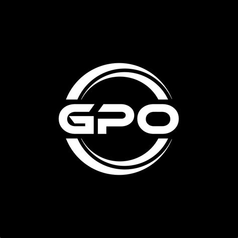 GPO Logo Design, Inspiration for a Unique Identity. Modern Elegance and ...