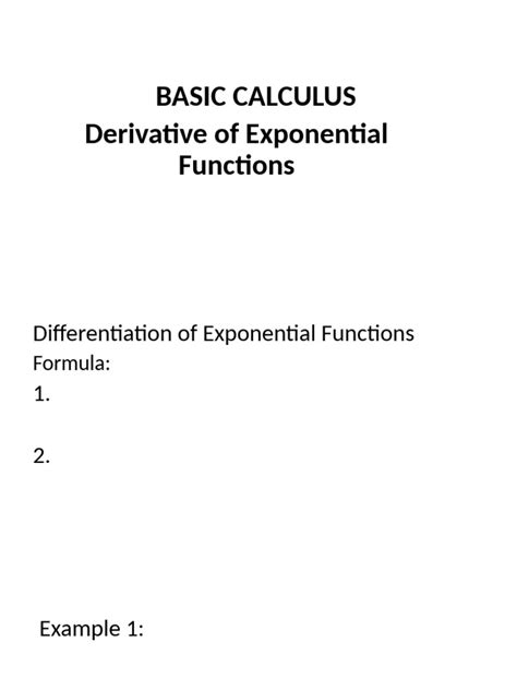 Second Derivative Exponential Function 的图像结果