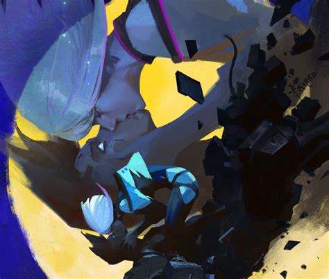 Cyberpunk Edgerunners HD: Lucy & David Anime Wallpaper Mashup by Bayard Wu