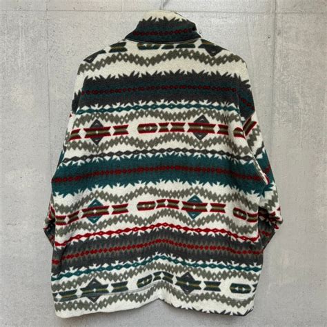 90's "Patagonia" Light Weight synchilla Sweater "Sacajawea Pattern ...