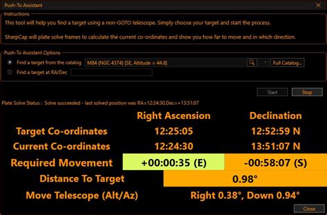 SharpCap Tutorial 1 的图像结果