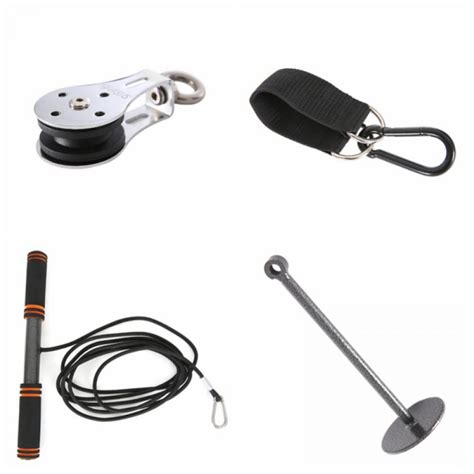 Buy Fitness Cable Pulley System Gym Equipment, Squat Rack Accessories ...