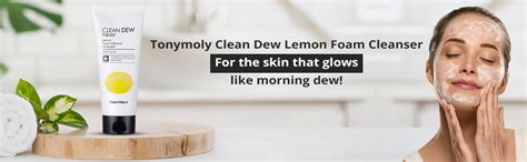 TONYMOLY Clean Dew Lemon Foam Cleanser : Amazon.in: Beauty