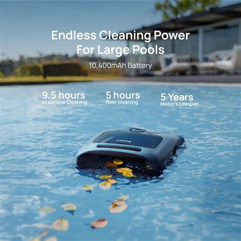 Beatbot AquaSense Pro Pool Robot Vacuum, 5-in-1 India | Ubuy