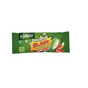 Naturo Mango Blast Spicy Raw Mango Bar 7g Unique : Amazon.in: Grocery ...