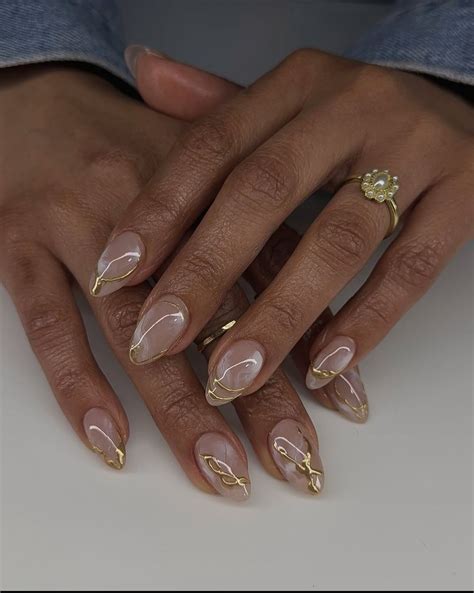 Best 13 Golden Touch: Unique Biab Nail Art Ideas – Artofit