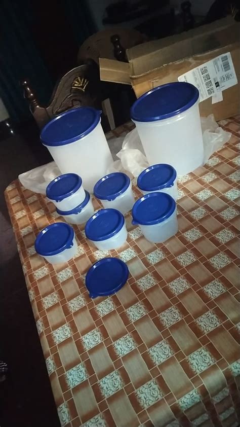 Buy Amazon Brand - Solimo Round Plastic Containers, Set of 10 (4 x 310 ...