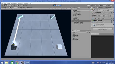 How to Make Laser Using Unity Line Renderer 的图像结果