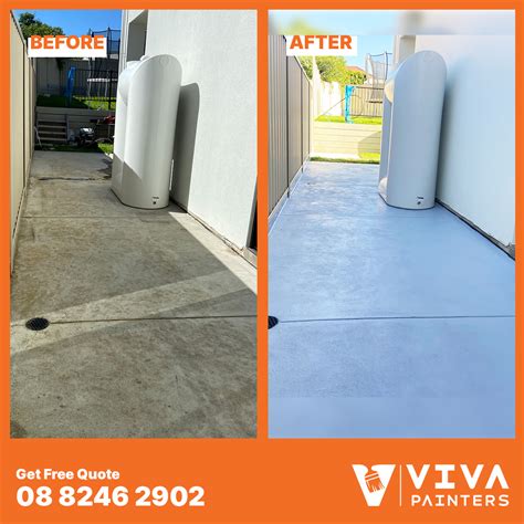 Concrete Sealer Application/Painting | Viva Painters Adelaide