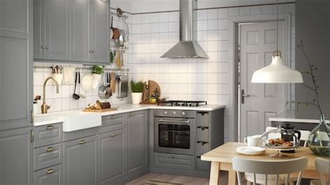 Red kitchen cabinets - IKEA