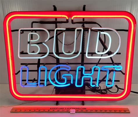 BUD LIGHT NEON TUBE LIGHT SIGN