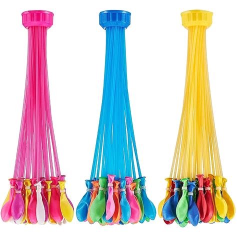 Aseenaa Holi Water Balloons for Kids Boys and Girls, Auto Quick Fill ...
