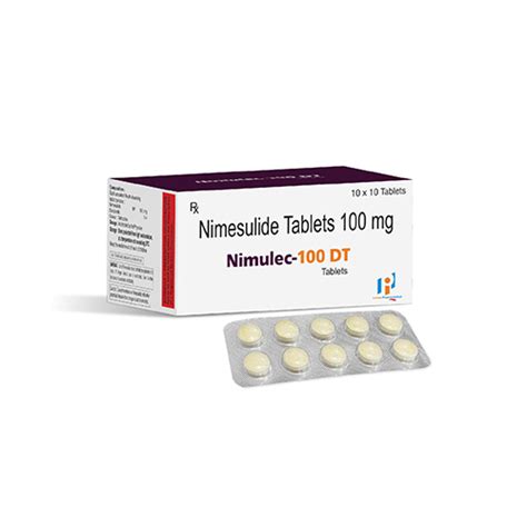 NIMULEC-100 DT Tablets Indizen Pharmaceuticals