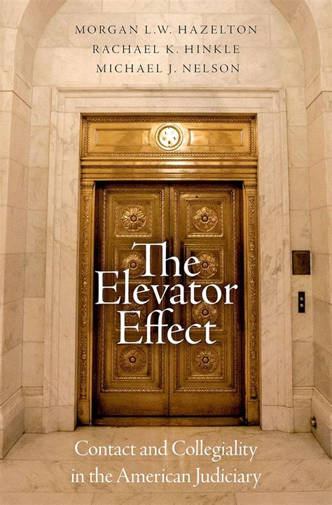 Buy The Elevator Effect: Contact and Collegiality in the American ...