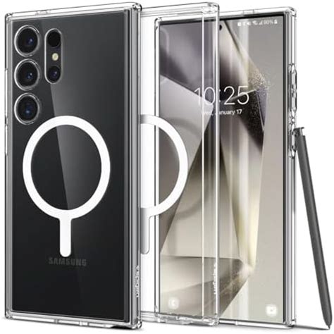 Spigen Ultra Hybrid OneTap Metal Ring MagFit for Samsung Galaxy S24 ...