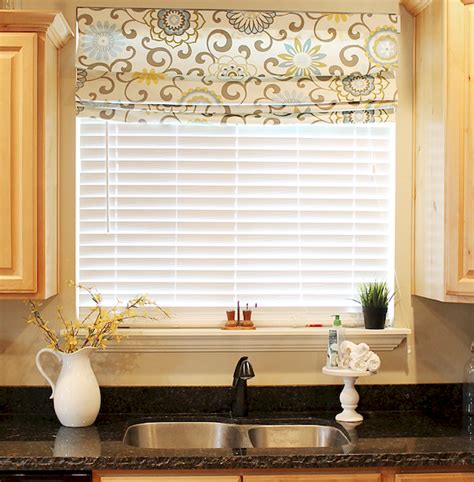 Kitchen Window Treatments Ideas For Less Home to Z | Kitchen window ...