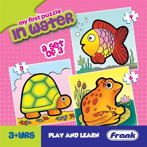 Buy Frank In Water Puzzle for 3 Year Old Kids And Above Online at Best ...