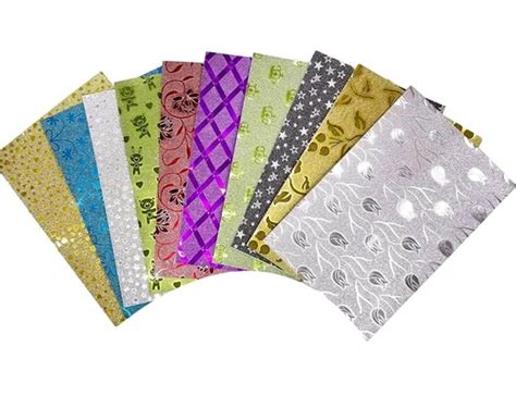 Holographic Sparkling Designer A4 Stickers - Pack Of 10