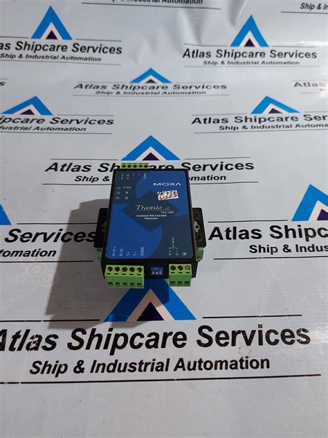 MOXA TRANSIO TCC-120I ISOLATED RS-422/485 REPEATER – Atlas Shipcare ...