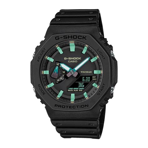 Casio G-Shock GA-2100RC-1ADR Black & Rusted Analog-Digital Dial Black ...