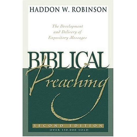 Buy Biblical Preaching: The Development and Delivery of Expository ...