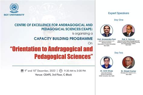 1st Capacity Building Program