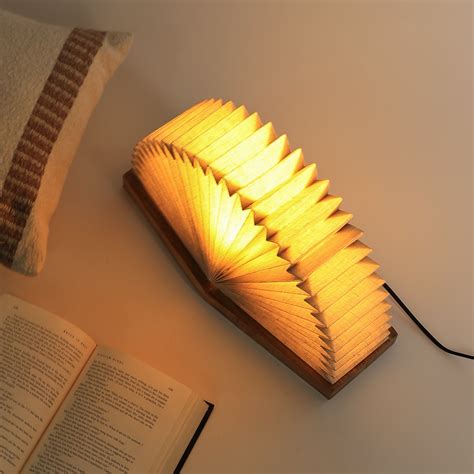 Linen Book Lamp — Home Canvas