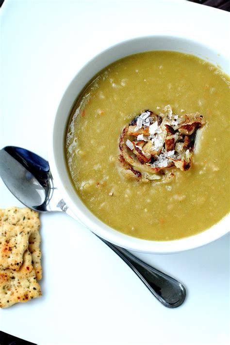 Vegetarian Split Pea Soup » The Curvy Carrot