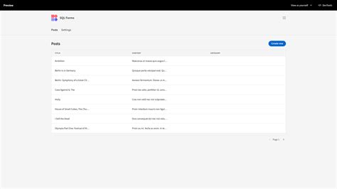 Image result for Create Forms for SQL Database