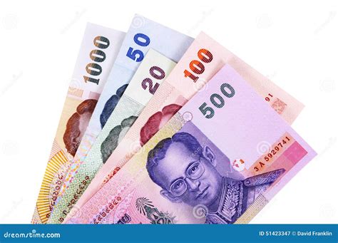 Thai Baht Banknotes Stock Photography | CartoonDealer.com #59104790 - currency of thailand