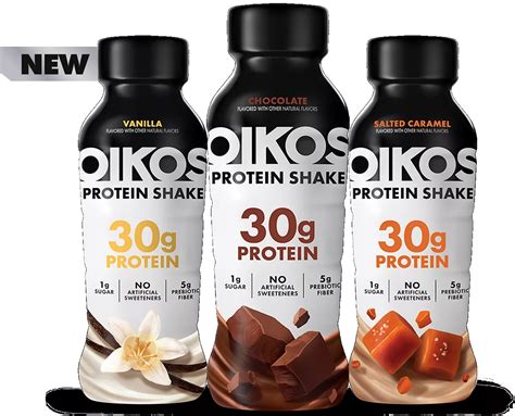 Oikos High Protein Shakes - 30g Protein, Shelf Stable