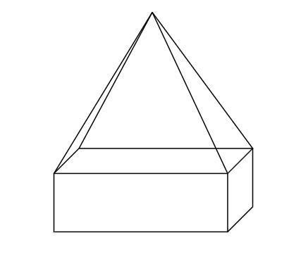 How to Draw a Rectangular Pyramid 的图像结果