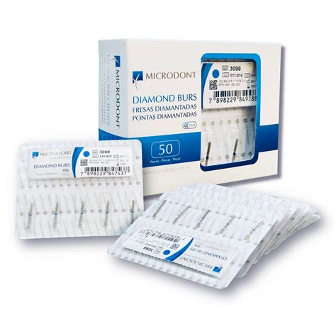 MICRODONT Conical Torpedo Diamond Burs | Dental Diamond Burs – amplemeds