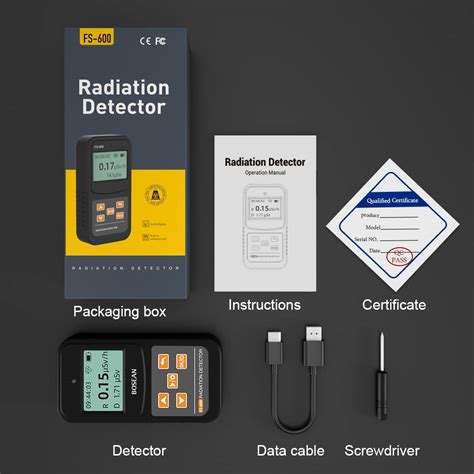 MOESAPU Geiger Counter Nuclear Radiation Detector Dosage India | Ubuy