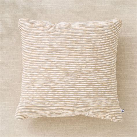 Buy Natural Tranquil Whisp Filled Cushion - 40x40cm from Home Centre at ...