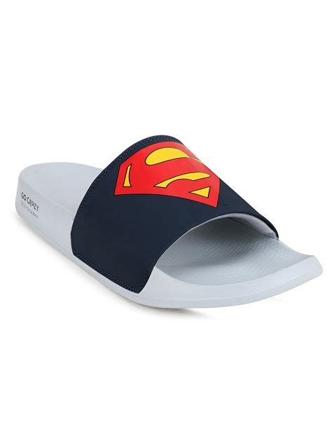 Buy Sliders For Men: Jl-6-Jl-006Blu-Gry799 | Campus Shoes