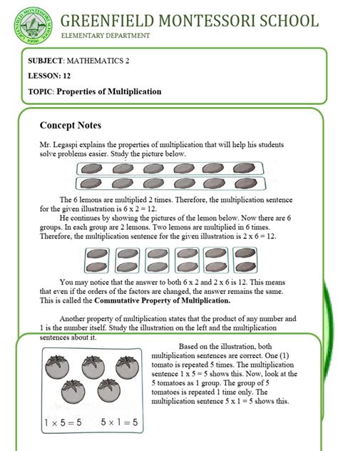 Image result for Class Second Math Class Second Maths Tables 12
