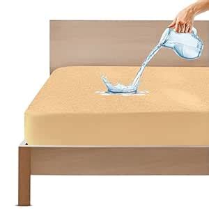 Buy GADDA CO 100% Waterproof Premium Cotton Feel Mattress Protector ...
