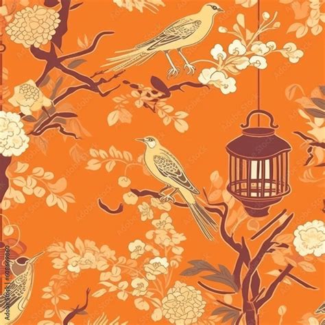 Blossoms & Birds chinoiserie wallpaper – Myindianthings