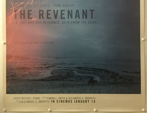 The Revenant | 2015 | Advance | UK One Sheet » The Poster Collector