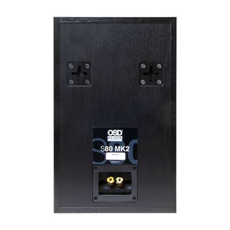 OSD Audio Black S80 MKII 8-Inch Powered Subwoofer – Deep Bass for Home ...