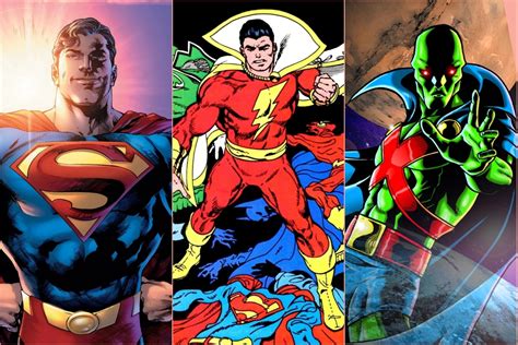 Superman, Captain Marvel & Martian Manhunter vs DC Females - Battles ...