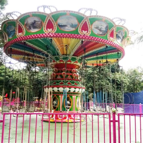 China Amusement Theme Park Ride Luxury Swing Chair Carousel Flying ...