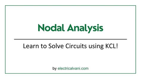 Image result for Nodal Analysis Explained