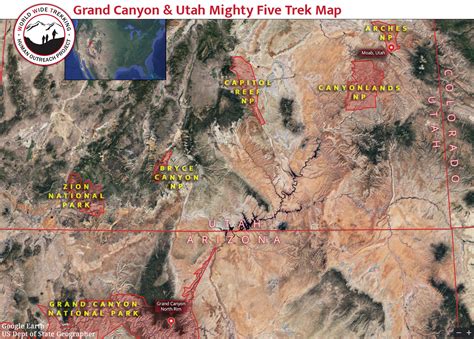 NEW Grand Canyon & Utah Mighty Five – WWTrek