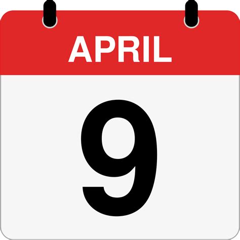 How Many Days Until April 9th? - Inch Calculator
