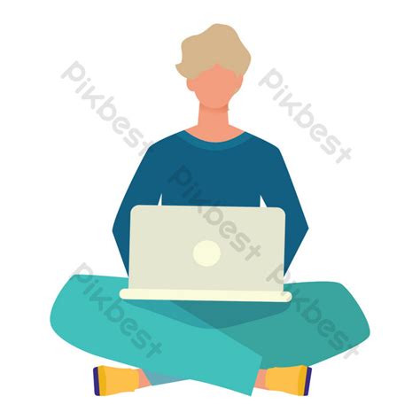 Computer Boy Drawing 的图像结果